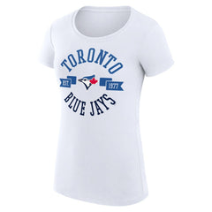 Toronto Blue Jays G-III 4Her by Carl Banks Women's Super-Slim Fit Lightweight City Graphic T-Shirt - MLB
