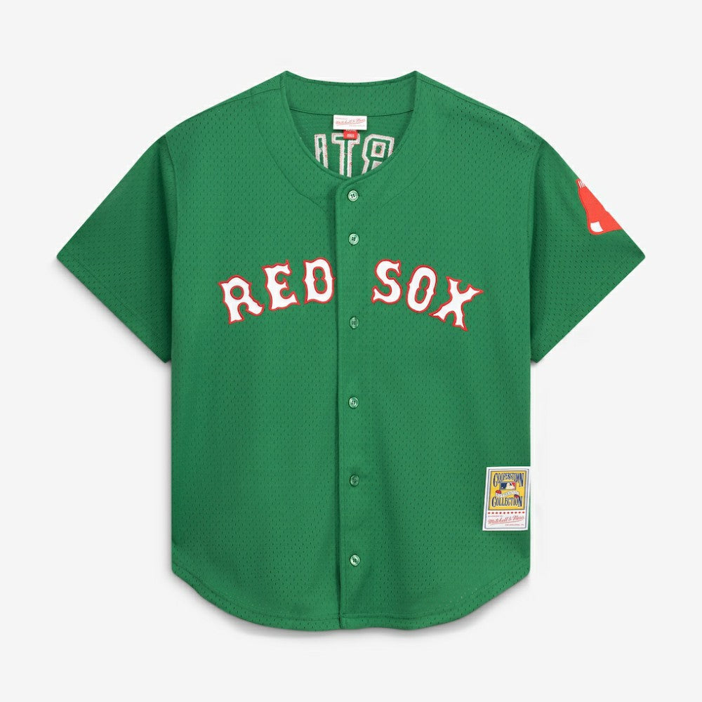 David Ortiz Boston Red Sox Mitchell & Ness Cooperstown Collection Mesh Batting Practice Jersey - MLB