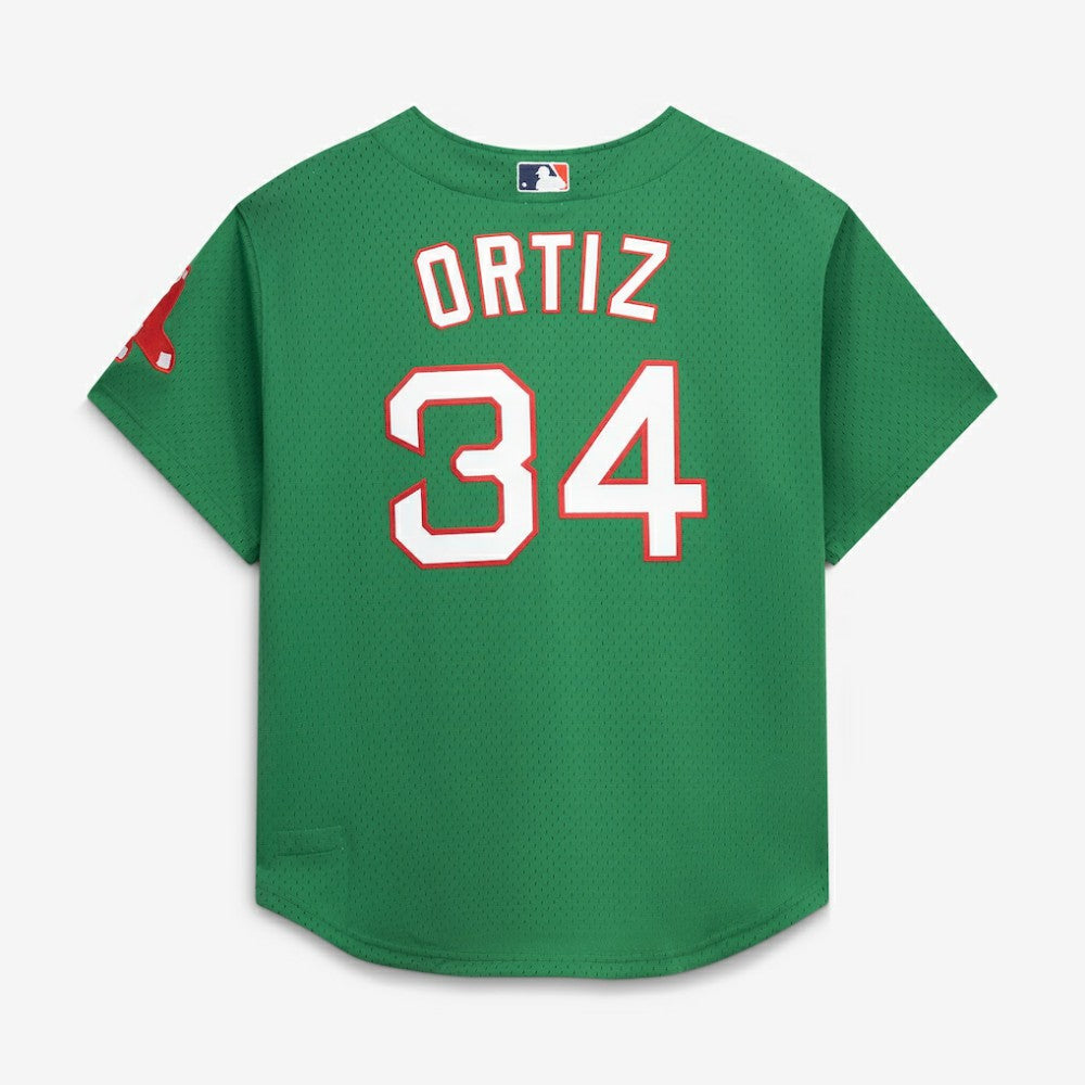 David Ortiz Boston Red Sox Mitchell & Ness Cooperstown Collection Mesh Batting Practice Jersey - MLB