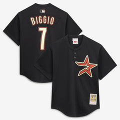 Craig Biggio Houston Astros Mitchell & Ness Authentic Batting Practice Jersey - MLB