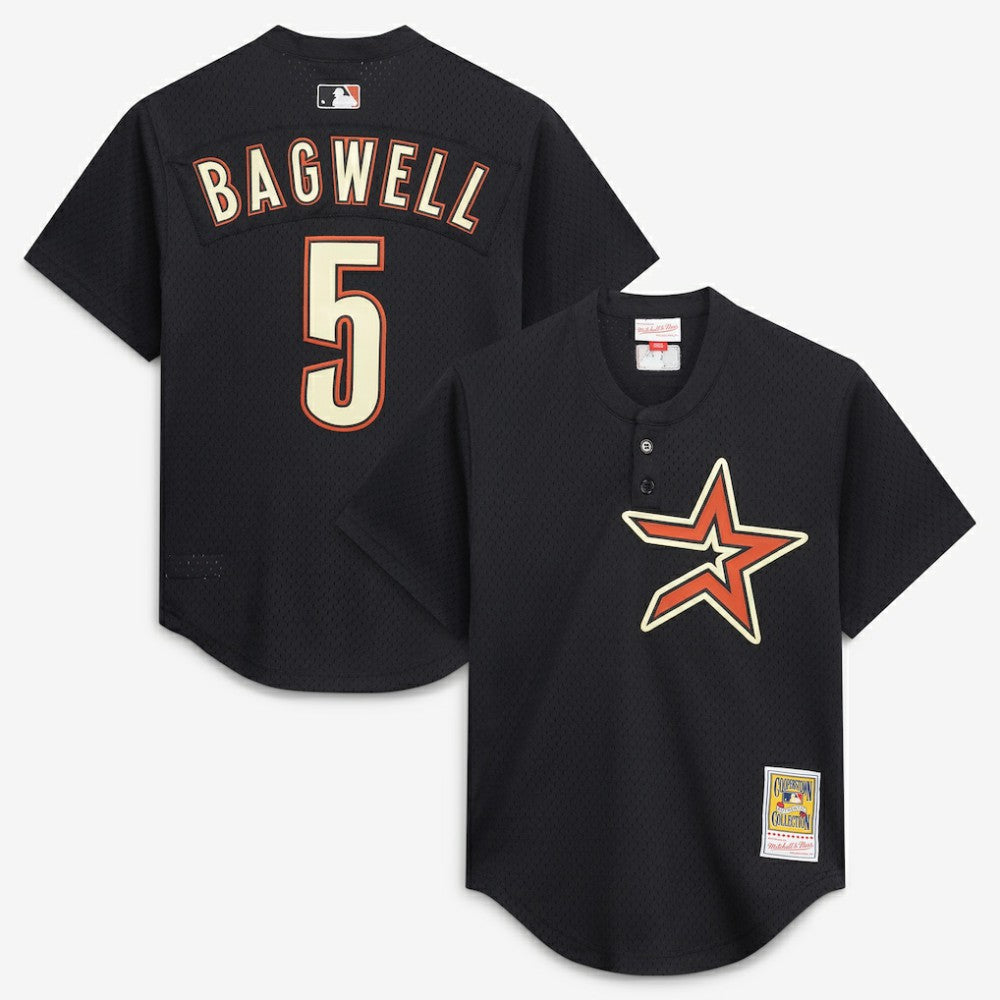 Jeff Bagwell Houston Astros Mitchell & Ness Authentic Batting Practice Jersey - MLB