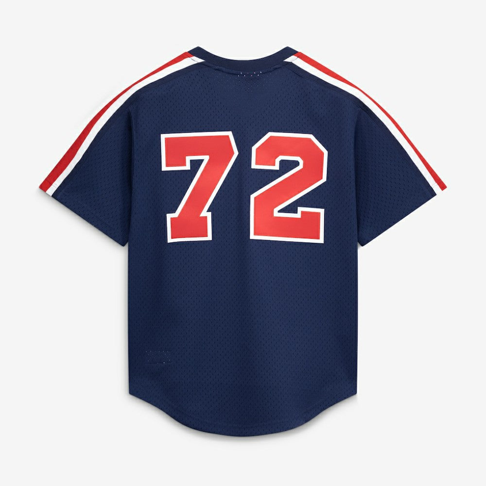 Carlton Fisk Chicago White Sox Mitchell & Ness Authentic Batting Practice Jersey - MLB