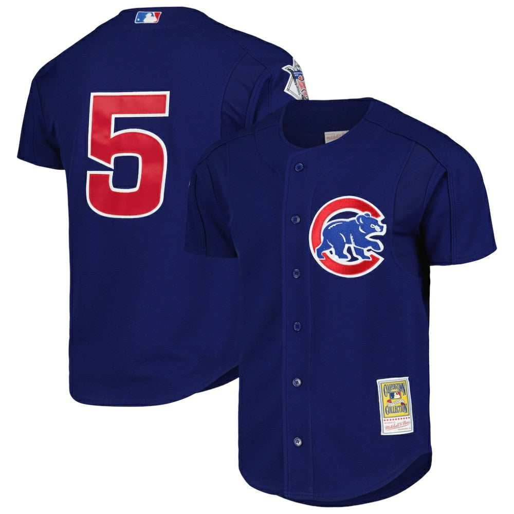 Nomar Garciaparra Chicago Cubs Mitchell & Ness Cooperstown Collection 2005 Batting Practice Jersey - MLB