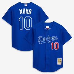 Hideo Nomo Los Angeles Dodgers Mitchell & Ness Cooperstown Collection 2004 Batting Practice Jersey - MLB