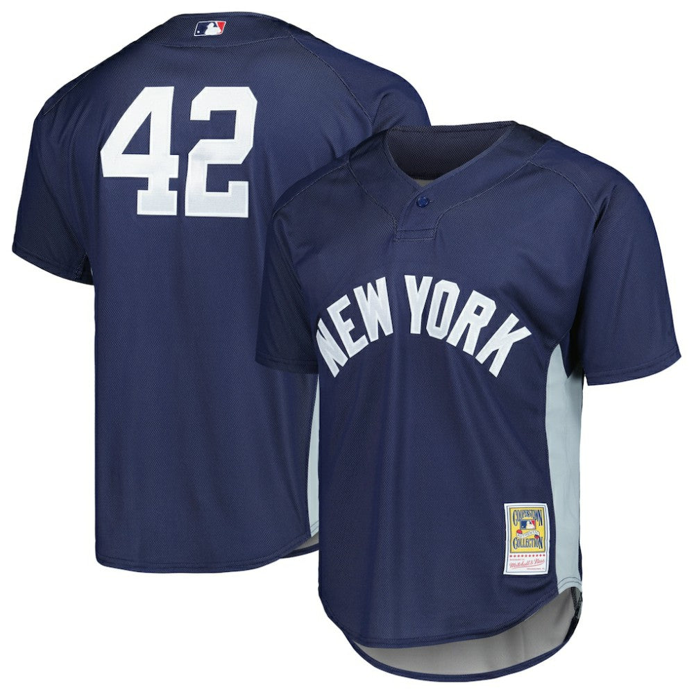 Mariano Rivera New York Yankees Mitchell & Ness Authentic Batting Practice Jersey - MLB