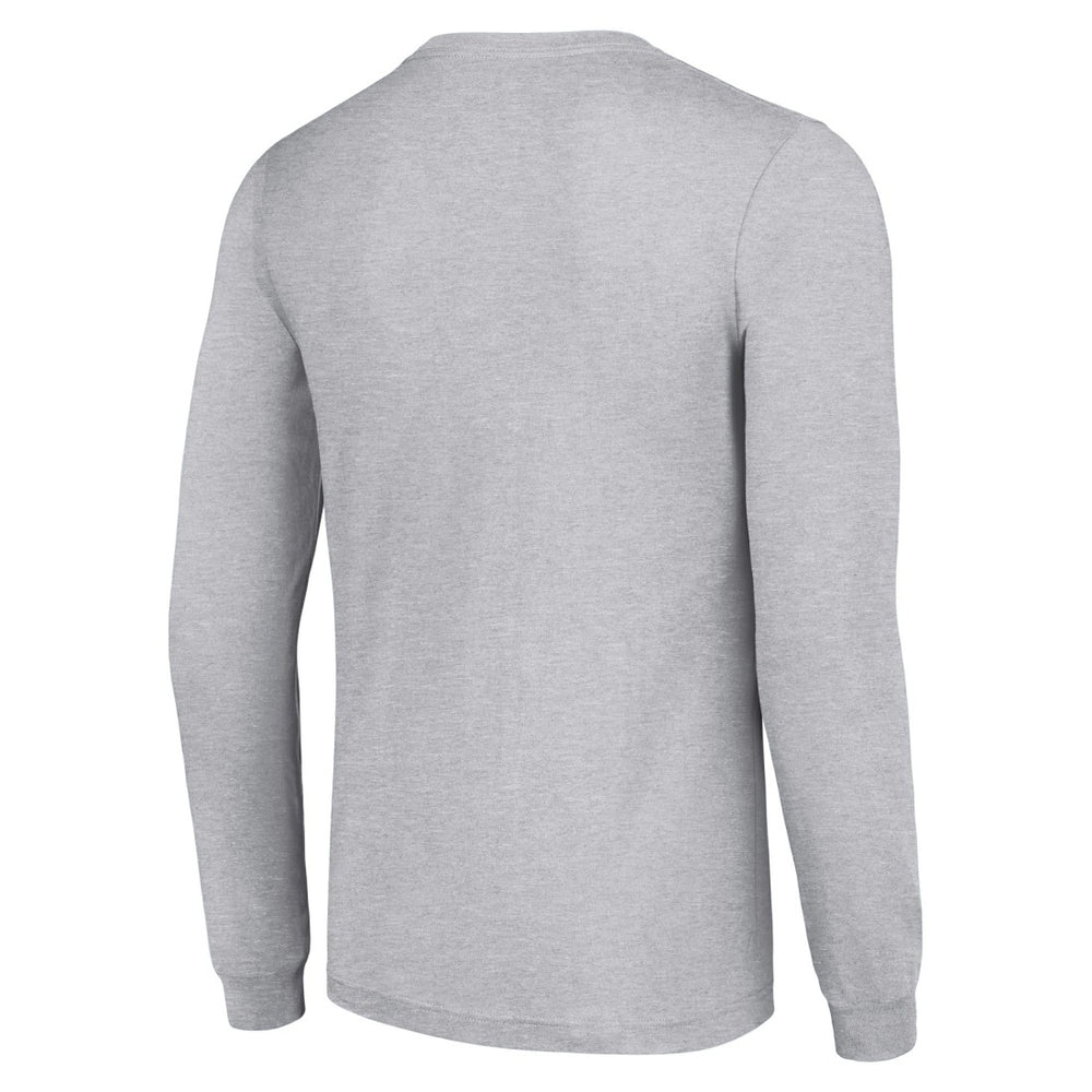 Detroit Lions Starter Tailsweep Long Sleeve T-Shirt Heather Gray | NFL