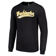 Washington Commanders Starter Tailsweep Long Sleeve T-Shirt Black | NFL