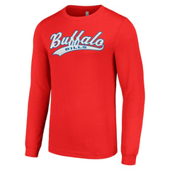 Buffalo Bills Starter Tailsweep Long Sleeve T-Shirt Red | NFL