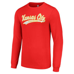 Kansas City Chiefs Starter Tailsweep Long Sleeve T-Shirt Red | NFL