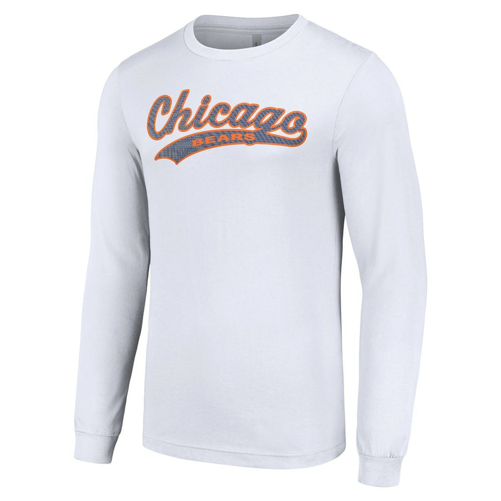 Chicago Bears Starter Tailsweep Long Sleeve T-Shirt White | NFL