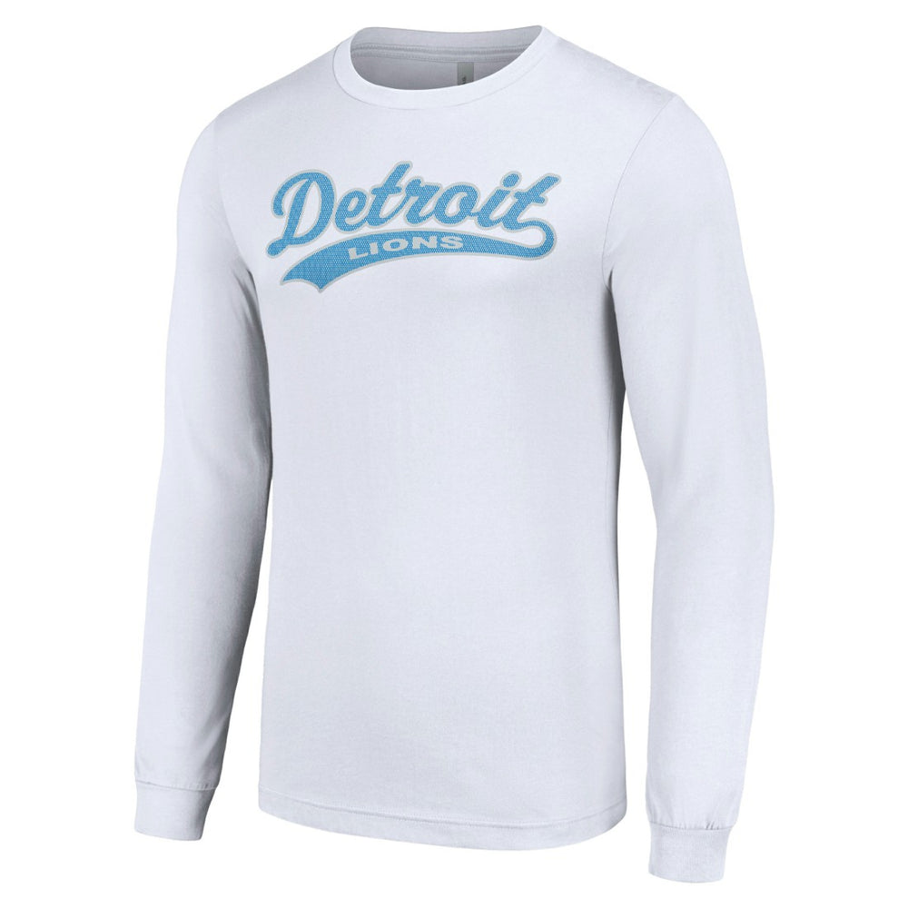 Detroit Lions Starter Tailsweep Long Sleeve T-Shirt White | NFL