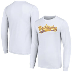 Washington Commanders Starter Tailsweep Long Sleeve T-Shirt White | NFL