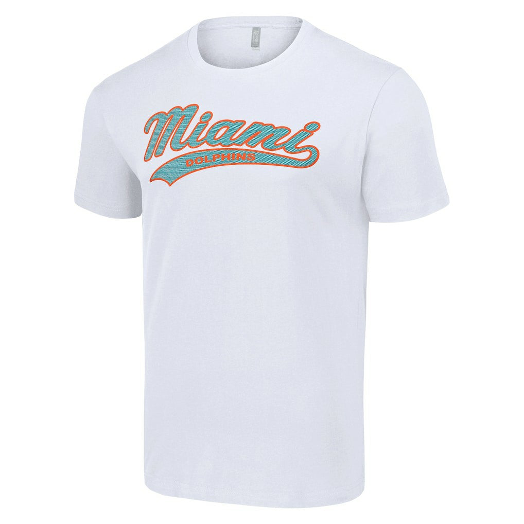 Miami Dolphins Starter Tailsweep T-Shirt White | NFL