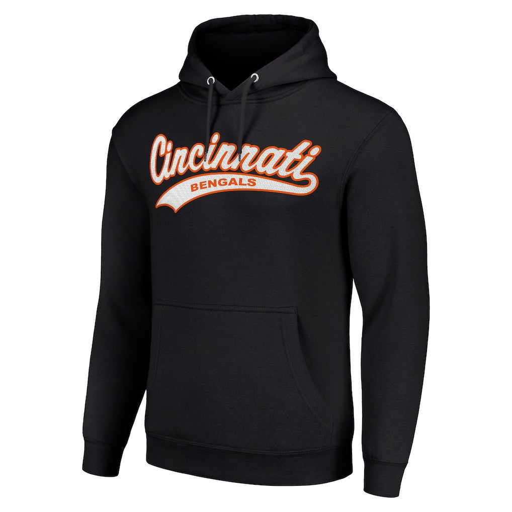 Cincinnati Bengals Starter Unisex Tailsweep Pullover Hoodie Black | NFL