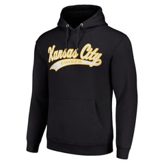 Kansas City Chiefs Starter Unisex Tailsweep Pullover Hoodie Black | NFL