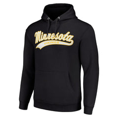 Minnesota Vikings Starter Unisex Tailsweep Pullover Hoodie Black | NFL