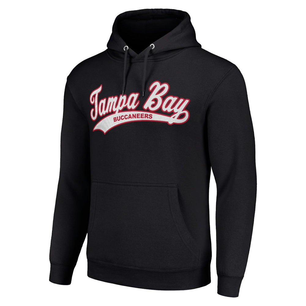 Tampa Bay Buccaneers Starter Unisex Tailsweep Pullover Hoodie Black | NFL