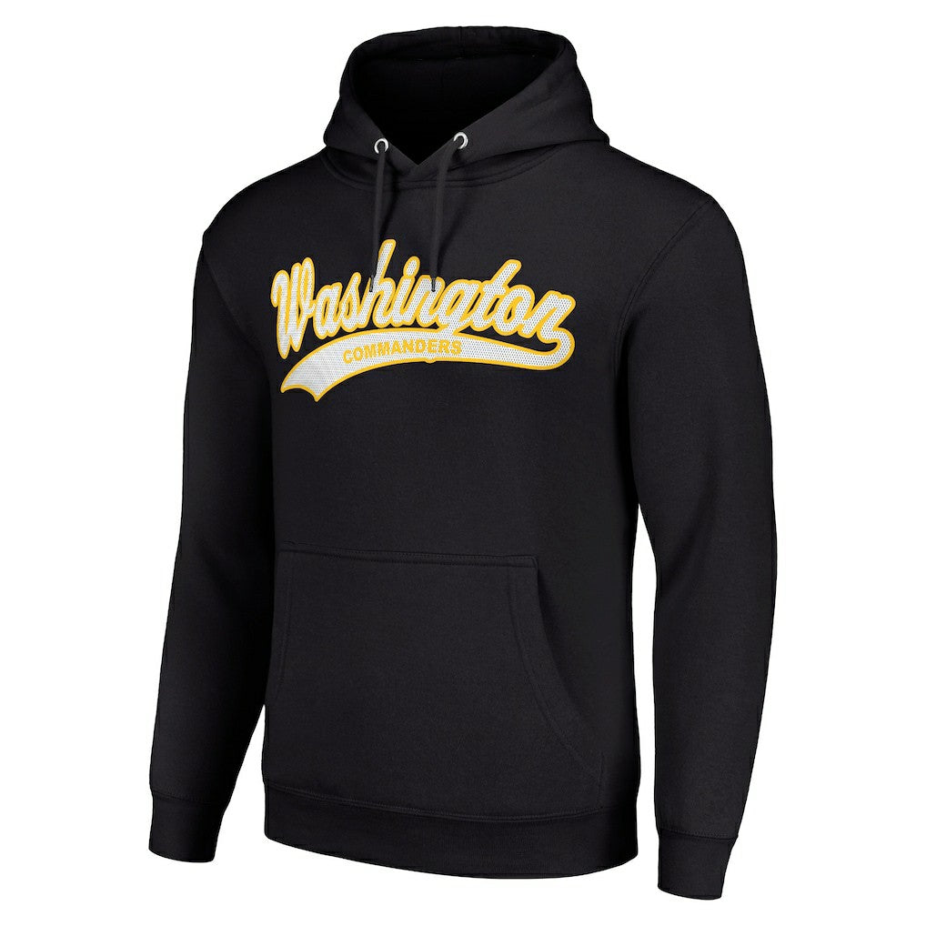 Washington Commanders Starter Unisex Tailsweep Pullover Hoodie Black | NFL