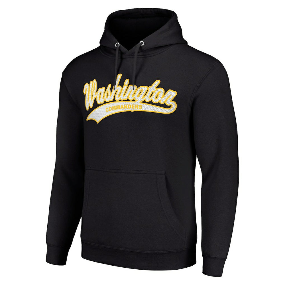 Washington Commanders Starter Unisex Tailsweep Pullover Hoodie Black | NFL