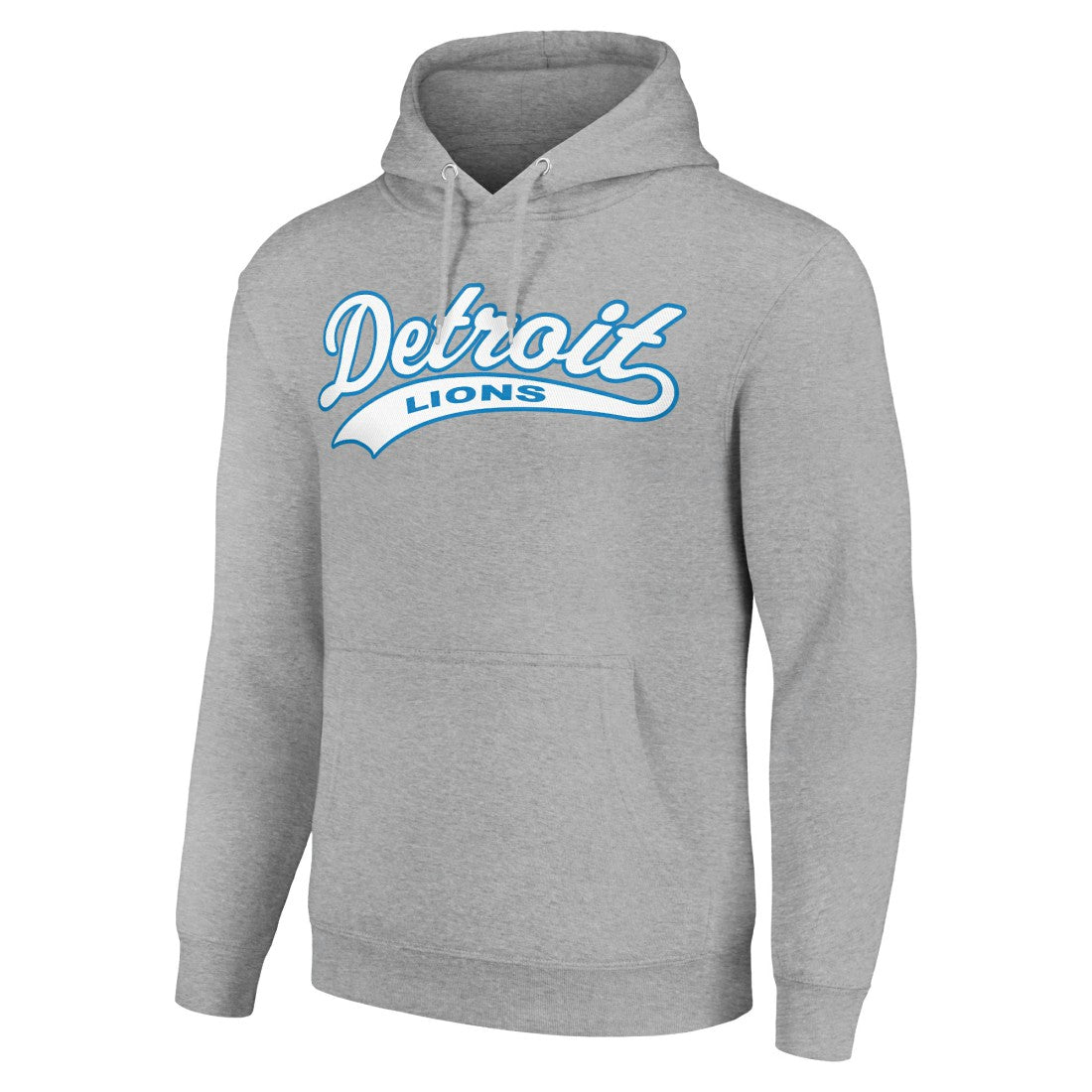 Detroit Lions Starter Unisex Tailsweep Pullover Hoodie Heather Gray | NFL