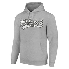 Pittsburgh Steelers Starter Unisex Tailsweep Pullover Hoodie Heather Gray | NFL