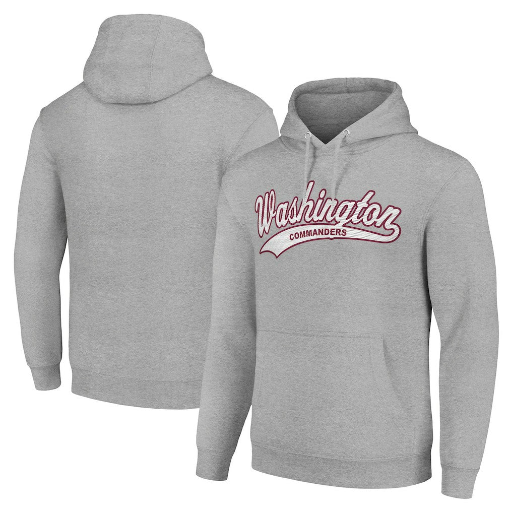 Washington Commanders Starter Unisex Tailsweep Pullover Hoodie Heather Gray | NFL