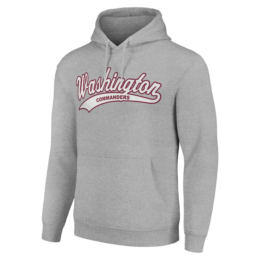 Washington Commanders Starter Unisex Tailsweep Pullover Hoodie Heather Gray | NFL