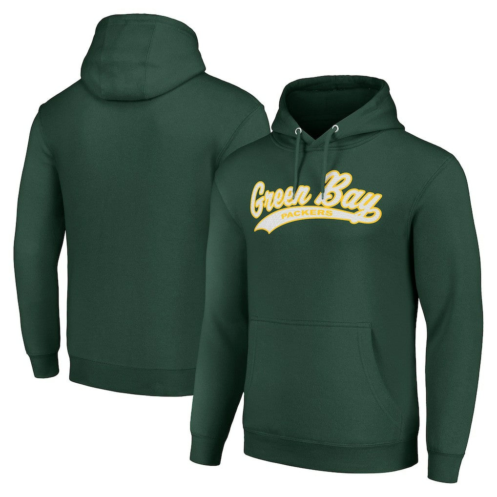 Green Bay Packers Starter Unisex Tailsweep Pullover Hoodie Green | NFL
