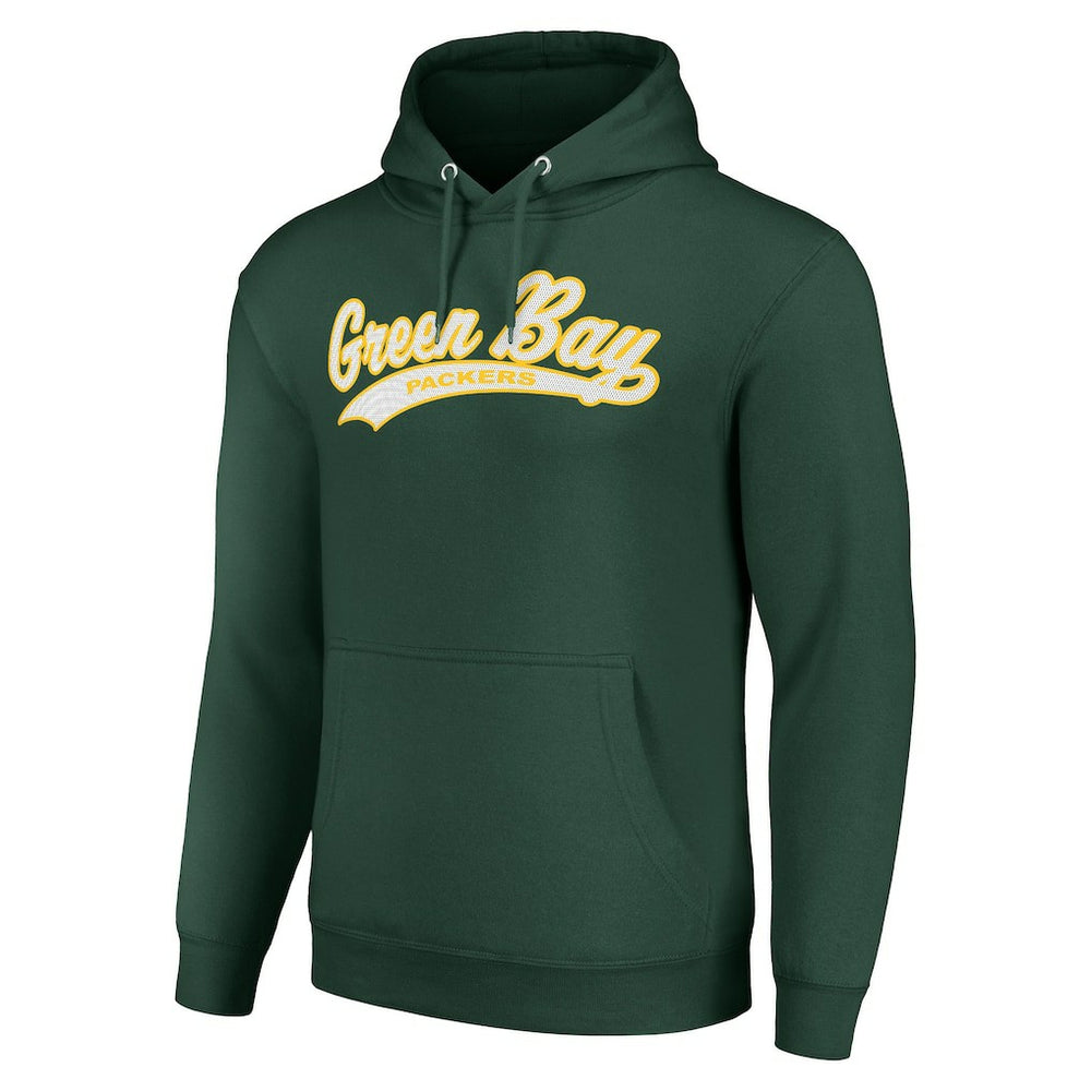 Green Bay Packers Starter Unisex Tailsweep Pullover Hoodie Green | NFL