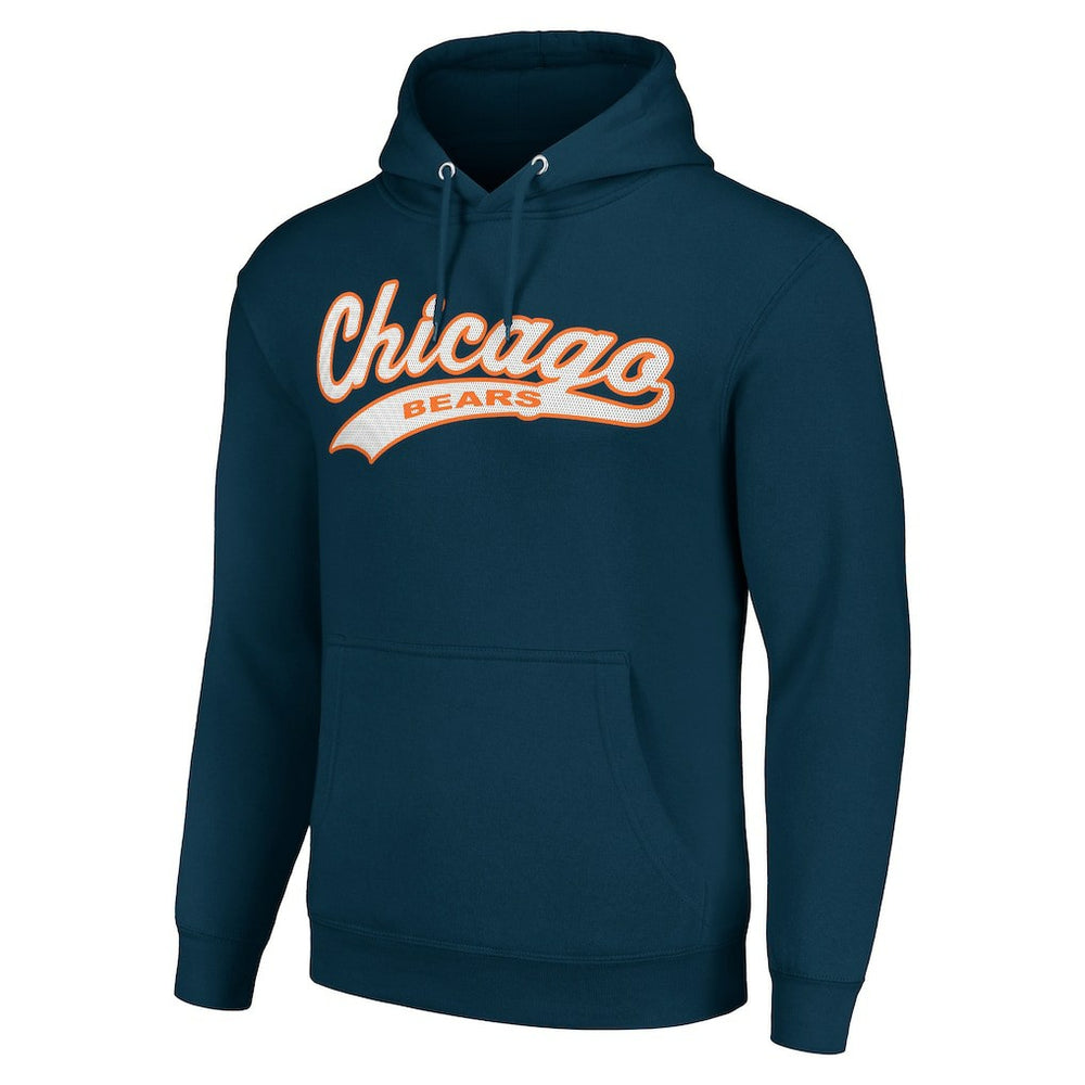 Chicago Bears Starter Unisex Tailsweep Pullover Hoodie Navy | NFL
