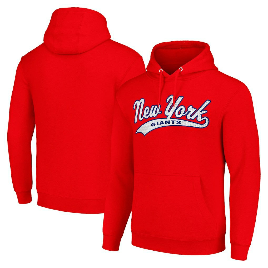 New York Giants Starter Unisex Tailsweep Pullover Hoodie Red | NFL