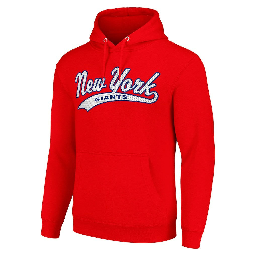 New York Giants Starter Unisex Tailsweep Pullover Hoodie Red | NFL