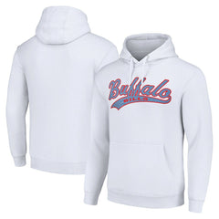 Buffalo Bills Starter Unisex Tailsweep Pullover Hoodie White | NFL