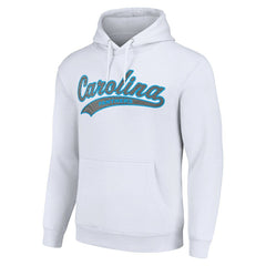 Carolina Panthers Starter Unisex Tailsweep Pullover Hoodie White | NFL