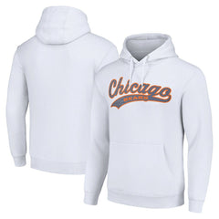 Chicago Bears Starter Unisex Tailsweep Pullover Hoodie White | NFL