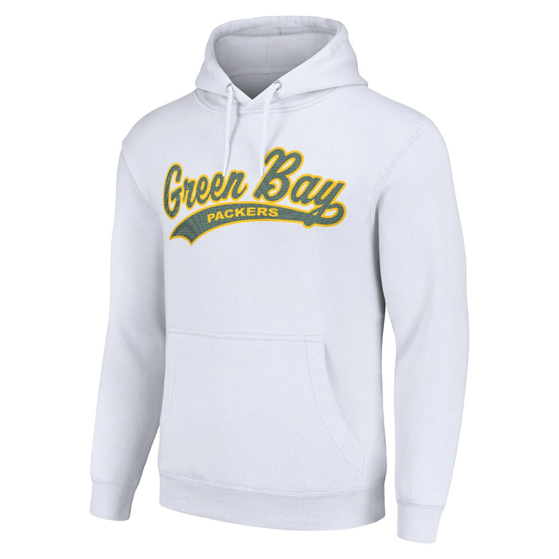 Green Bay Packers Starter Unisex Tailsweep Pullover Hoodie White | NFL