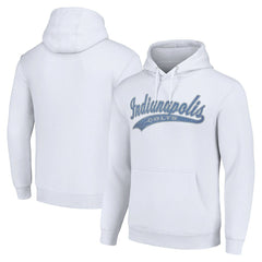 Indianapolis Colts Starter Unisex Tailsweep Pullover Hoodie White | NFL