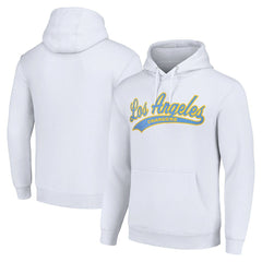 Los Angeles Chargers Starter Unisex Tailsweep Pullover Hoodie White | NFL