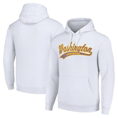 Washington Commanders Starter Unisex Tailsweep Pullover Hoodie White | NFL