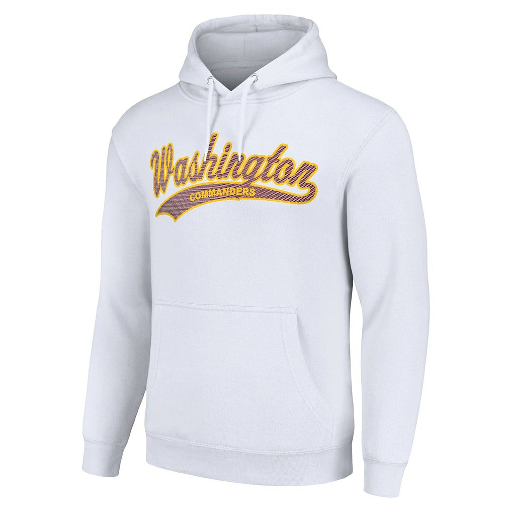Washington Commanders Starter Unisex Tailsweep Pullover Hoodie White | NFL
