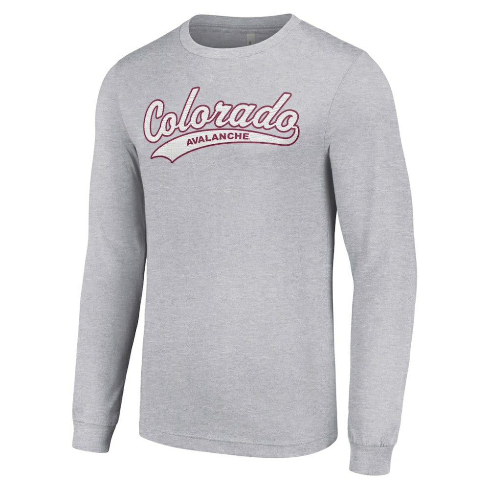 Colorado Avalanche Starter Tailsweep T-Shirt - Heather Gray - NHL