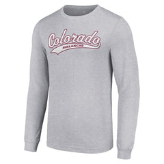 Colorado Avalanche Starter Tailsweep T-Shirt - Heather Gray - NHL