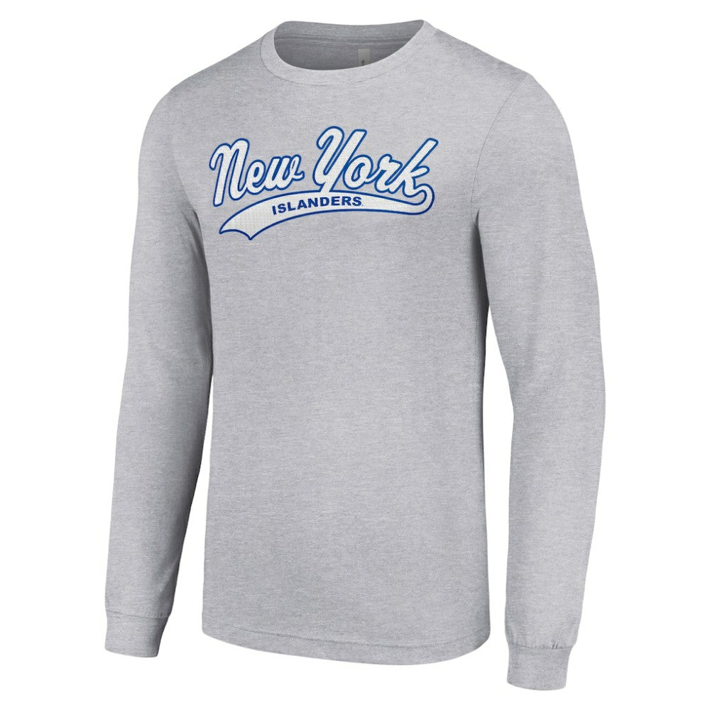 New York Islanders Starter Tailsweep T-Shirt - Heather Gray - NHL