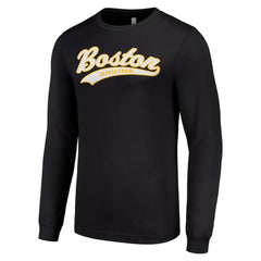 Boston Bruins Starter Tailsweep T-Shirt - Black - NHL