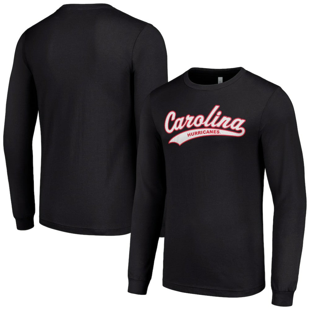 Carolina Hurricanes Starter Tailsweep T-Shirt - Black - NHL