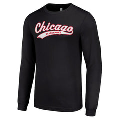 Chicago Blackhawks Starter Tailsweep T-Shirt - Black - NHL