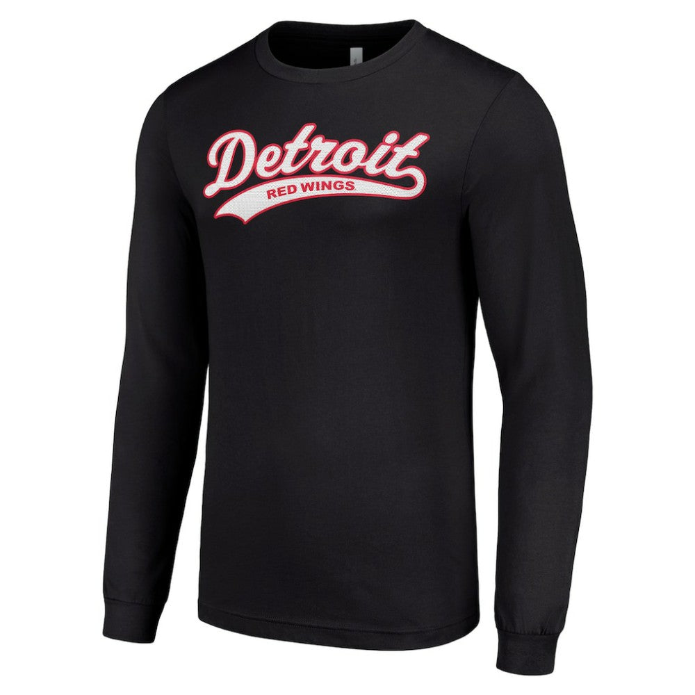 Detroit Red Wings Starter Tailsweep T-Shirt - Black - NHL