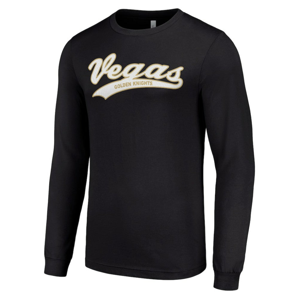 Vegas Golden Knights Starter Tailsweep T-Shirt - Black - NHL