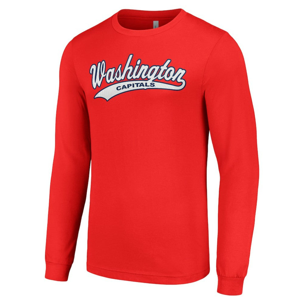 Washington Capitals Starter Tailsweep T-Shirt - Red - NHL