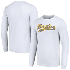Boston Bruins Starter Tailsweep T-Shirt - White - NHL